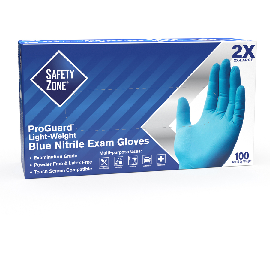Picture of Safety Zone SZNGNPR2X1A Power-Free Ntirile Gloves - Small - Pack of 100