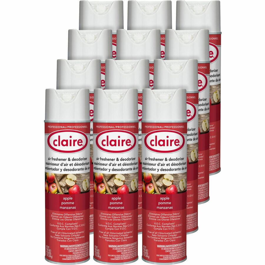 Picture of SPR CGCCL161CT 10 oz Claire Air Freshener & Deodorizer Spray - Pack of 12