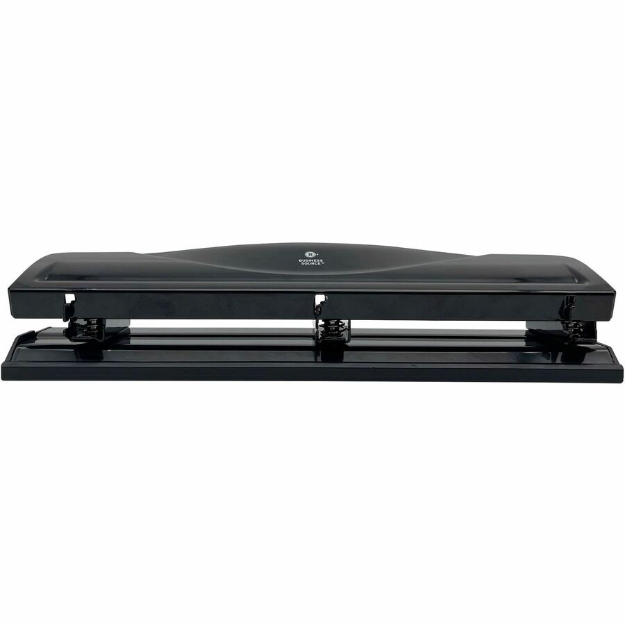 BSN65655 3-Hole 11-Sheet Fixed Punch, Black