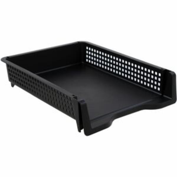 BSN42571 Black Stackable Letter Tray