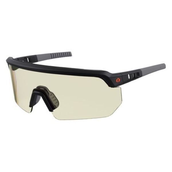 AEGIR, Safety Glasses, Indoor/Outdoor Lens, Matte Black Frame Frame