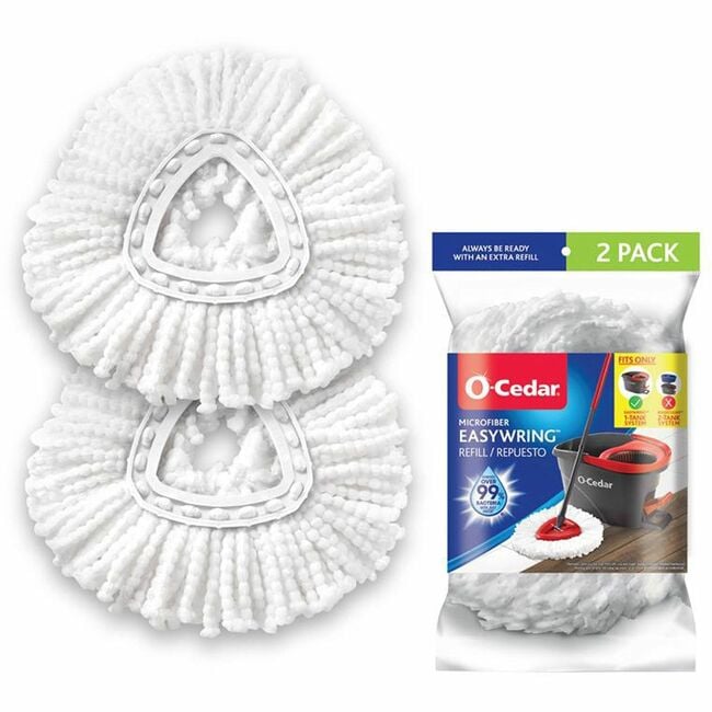 FHP172385 White Spin & Mop Refill, Pack of 2
