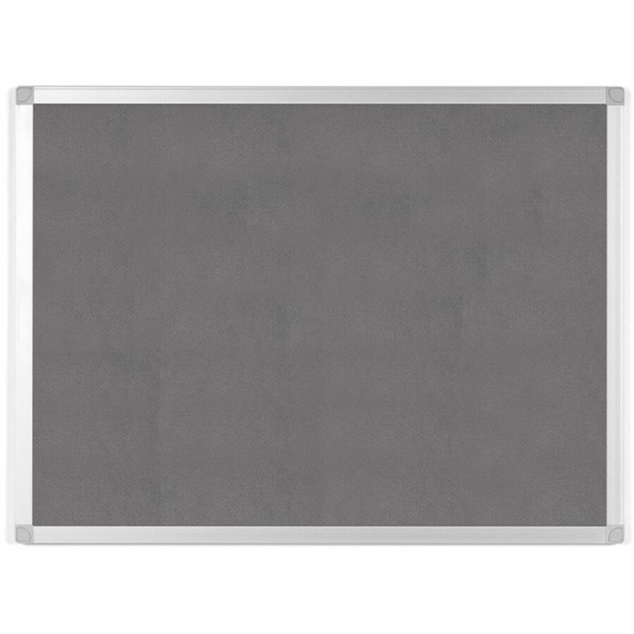 BVCFA02429214 Ayda Fabric Bulletin Board - 18 x 24 in., Gray