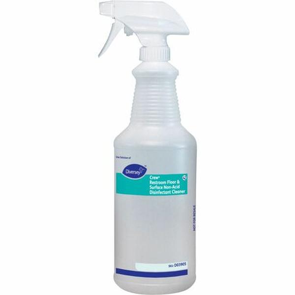 DVOD03905 1 qt. Empty Spray Bottle for Cleaner, Clear