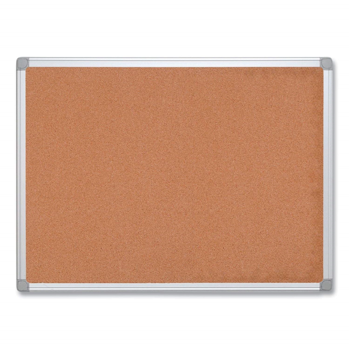 Master Vision BVCCA021790 24 x 18 in. Earth Cork Board - Tan Surface, Satin Aluminum Frame