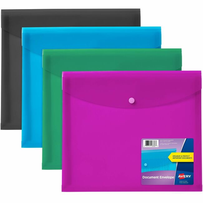 4 Color Document Holder, Pack of 4