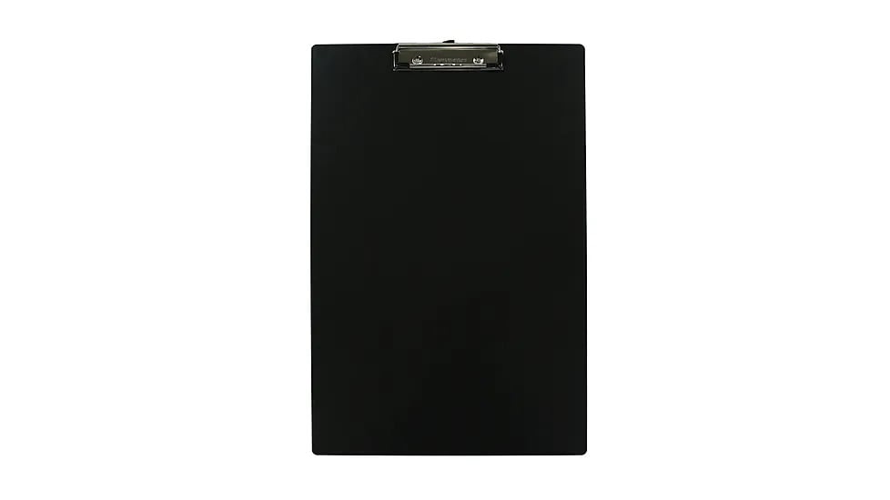 Aluminum Tabloid Clipboard, Black