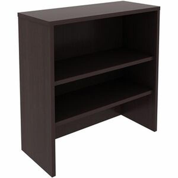 LLR69629 36 x 15 in. 2-shelf Stack-On Bookcase, Espresso