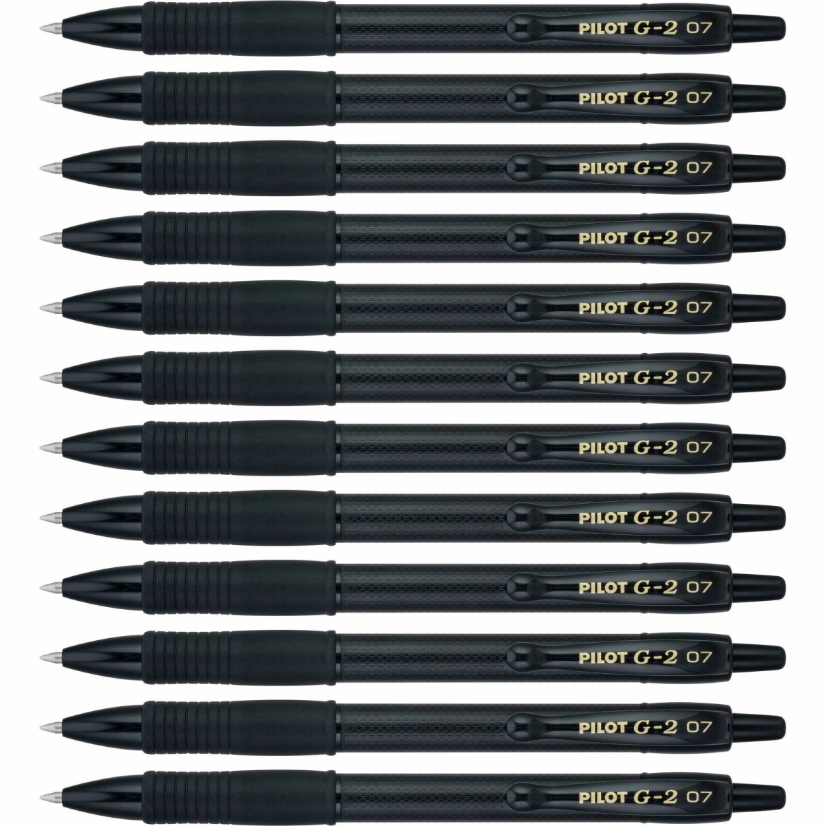 G2 Edge Fine Gel Pen, Black - Pack of 12