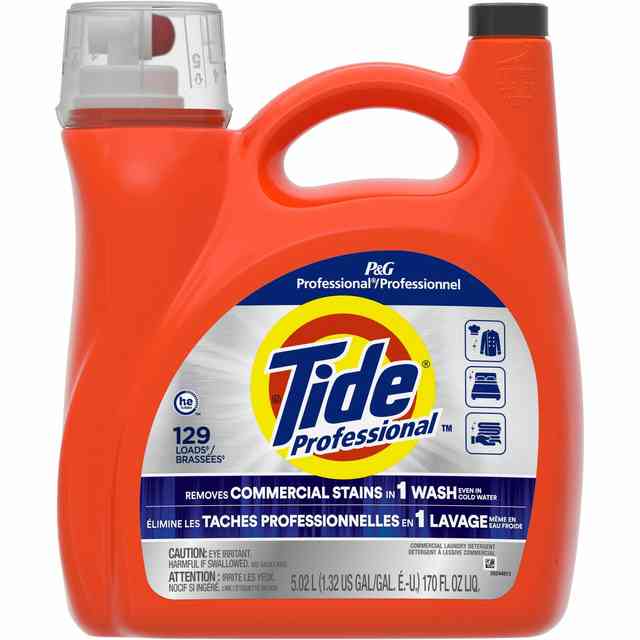 170 oz Commercial Liquid Laundry Detergent, Orange