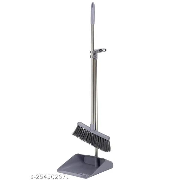 GJO85236 Lobby Dustpan with Standing Broom