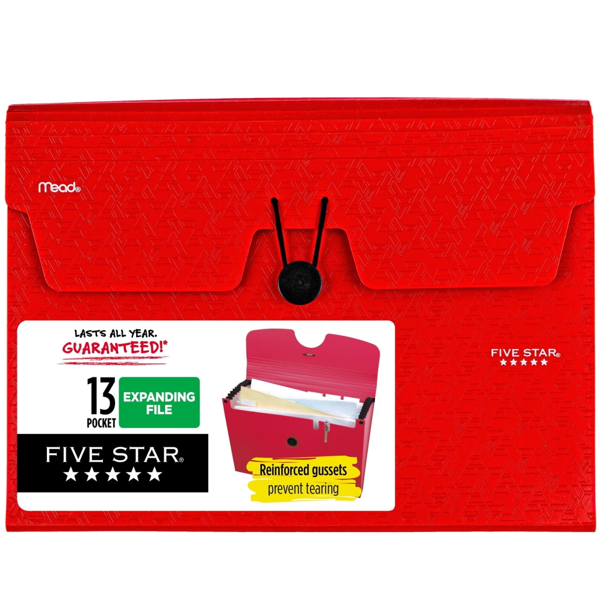13 x 9 in. 13 Pocket Expanding File, Assorted Color