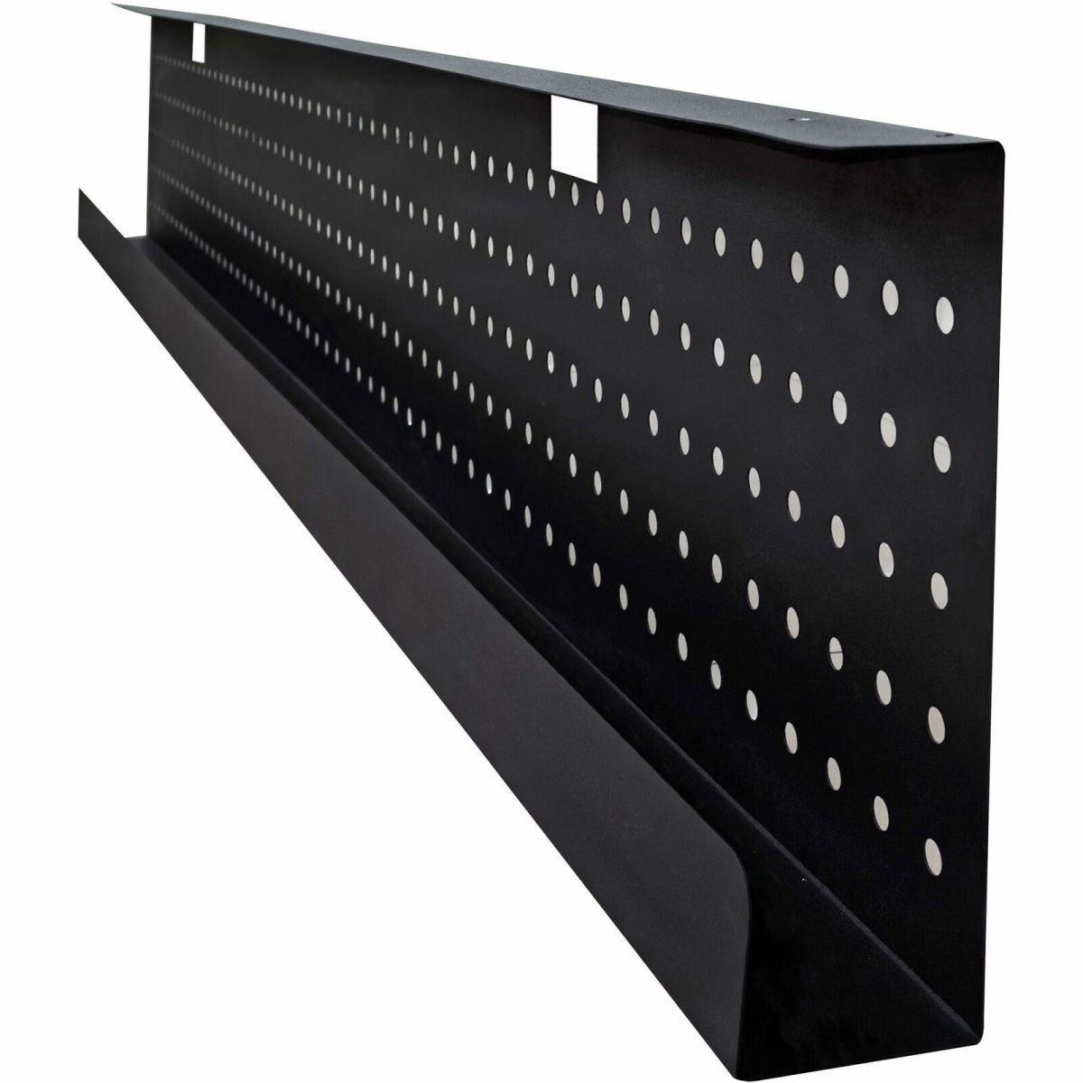 LLR60813 Metal Modesty Panel for 60 in. Tabletop, Black