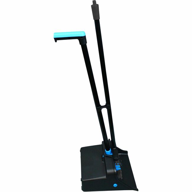 GJO02409 Lobby Dust Pan Combo Kit - Blue & Black