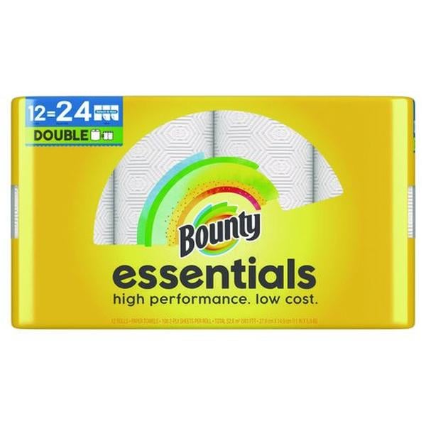 PGC11093 Bounty Select-A-Size Paper Towel - 12 Per Double Roll - Case of 108 -  Procter & Gamble