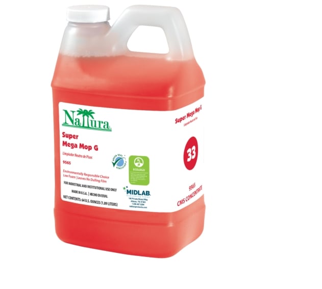 MLB95650065T Neutral Damp Mop Concentrate Cleaner - Case of 4