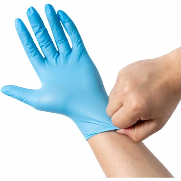 RMLNIT103SCT Disposable Extra-Strength Nitrile Gloves, Blue - Small - Case of 10