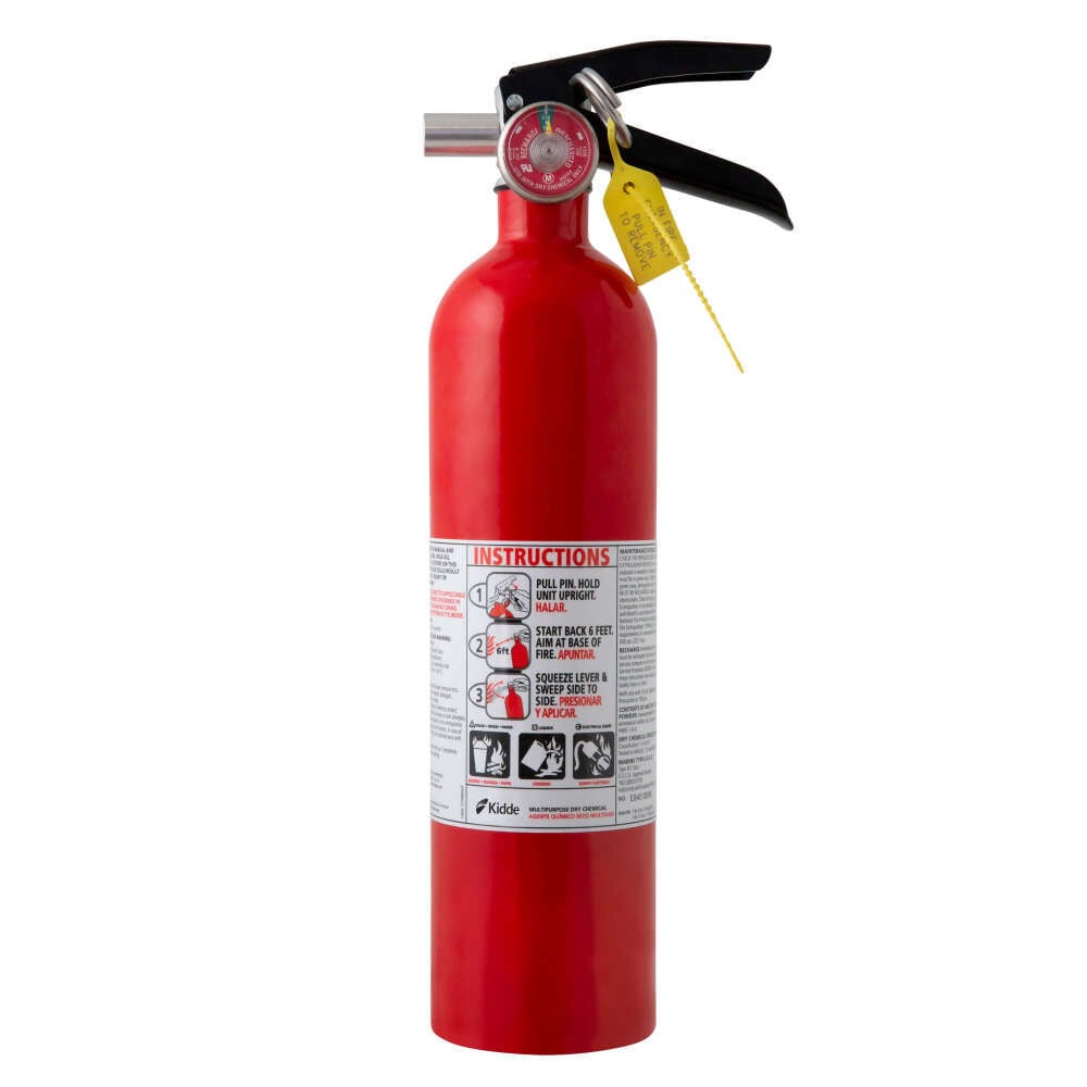 KID21032149 10 lbs Multipurpose Fire Extinguisher with Wall Hook