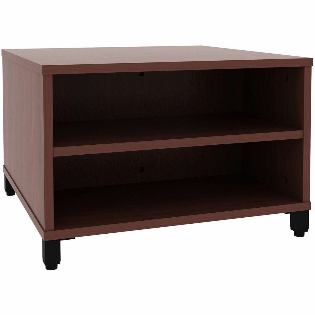 LLR69200 24 in. Modular Storage Reception Table, Mahogany