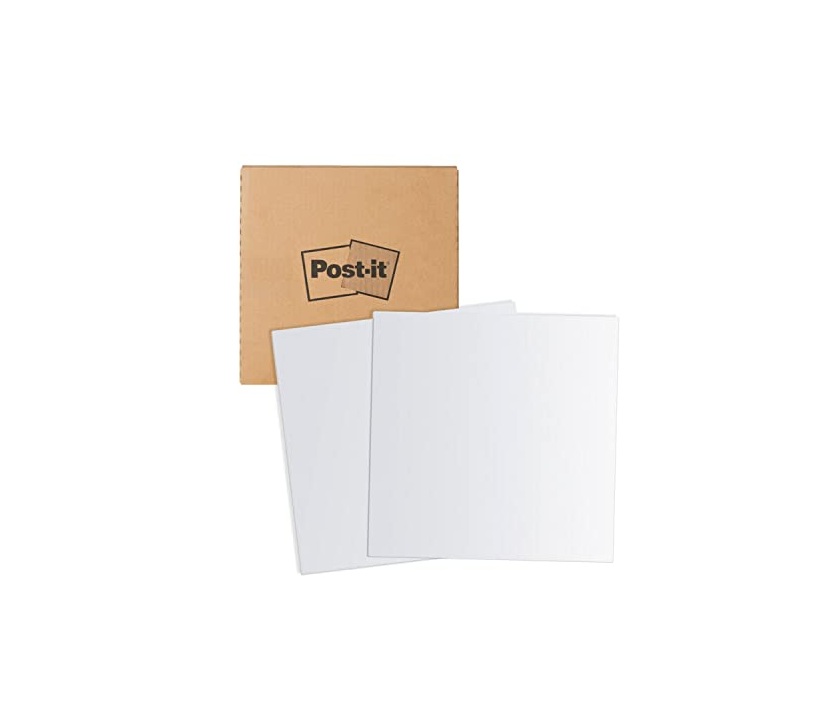 MMMEESH2PKSIOC 10 x 10 in. Flex Write Surface Sheets, White - Pack of 2