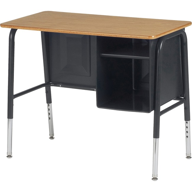 VIR765E84 Junior Executive 765 Student Desk with Laminated Rectangle Top - 22 to 30 in. Adjustable