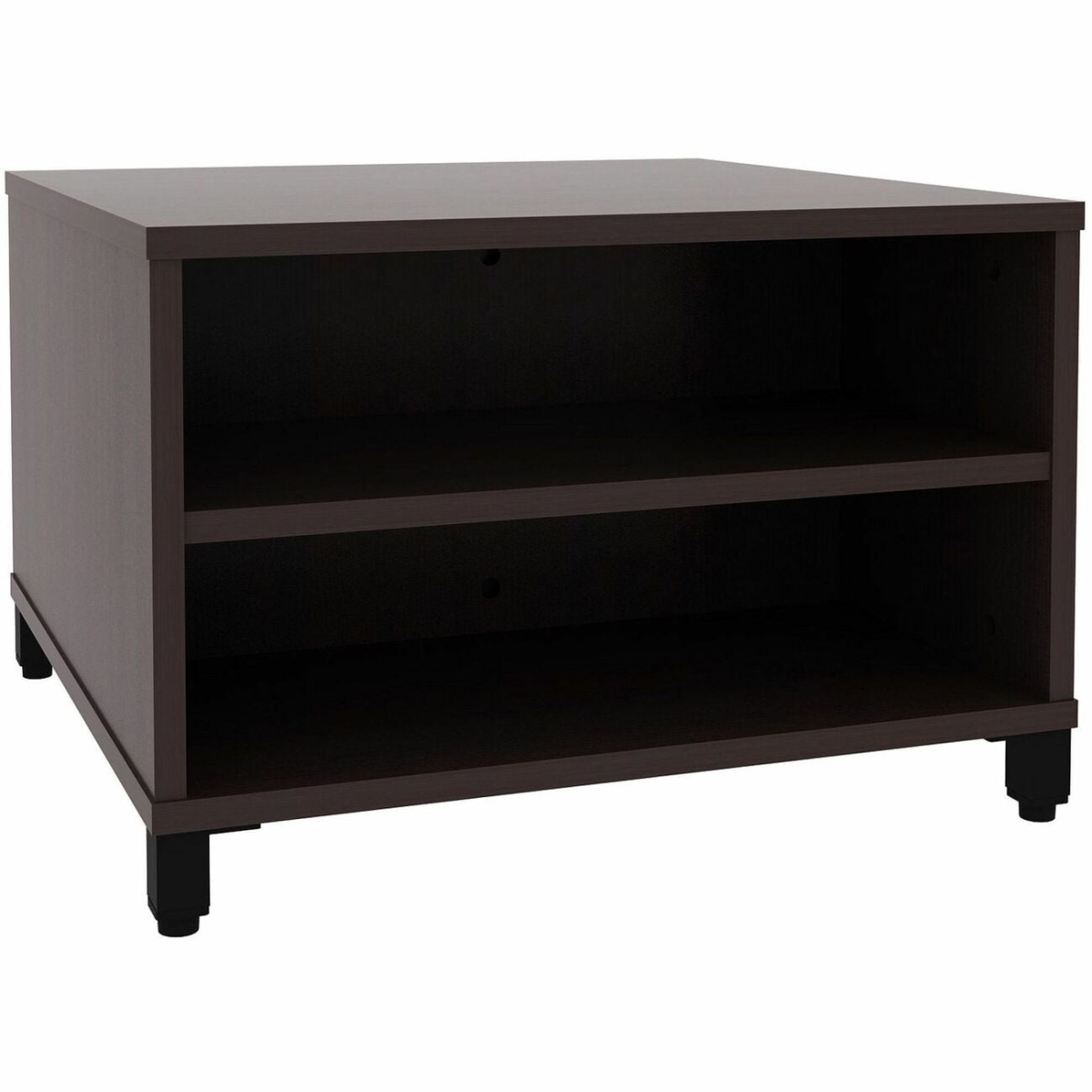 LLR69204 24 in. Modular Storage Reception Table, Espresso