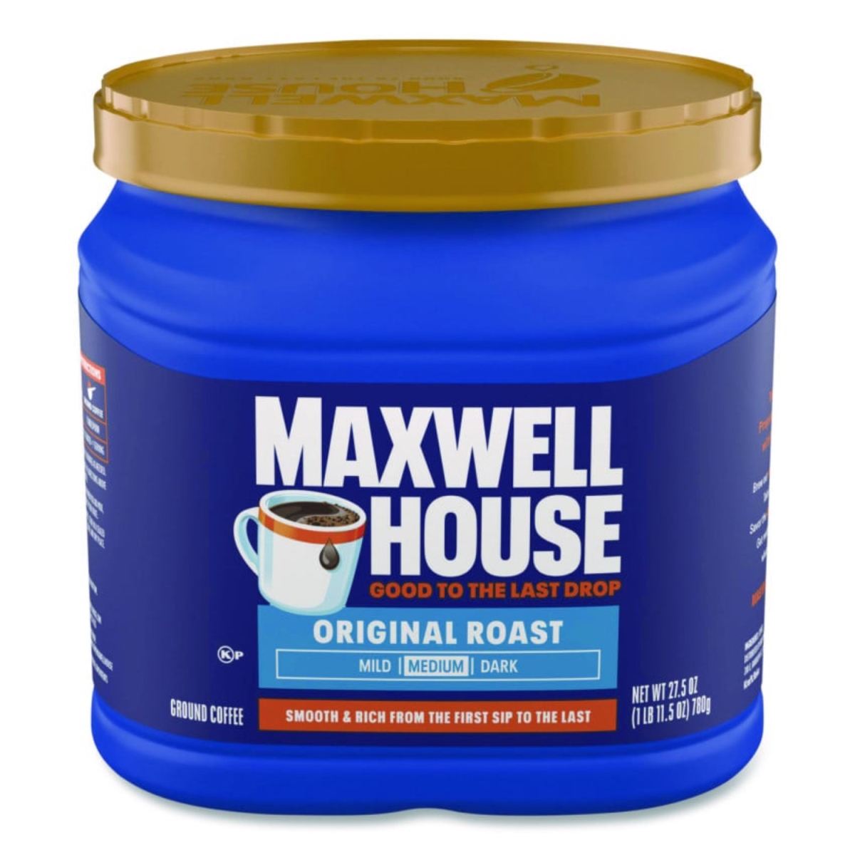 KRF09422 27.5 oz Medium Roast Coffee - Original -  Maxwell House