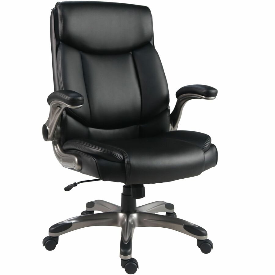 LLR63271 Manager Highback Flip Chair, Black