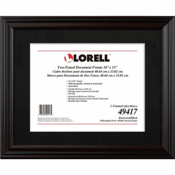 LLR49417 11 x 14 in. Document Frame, Black