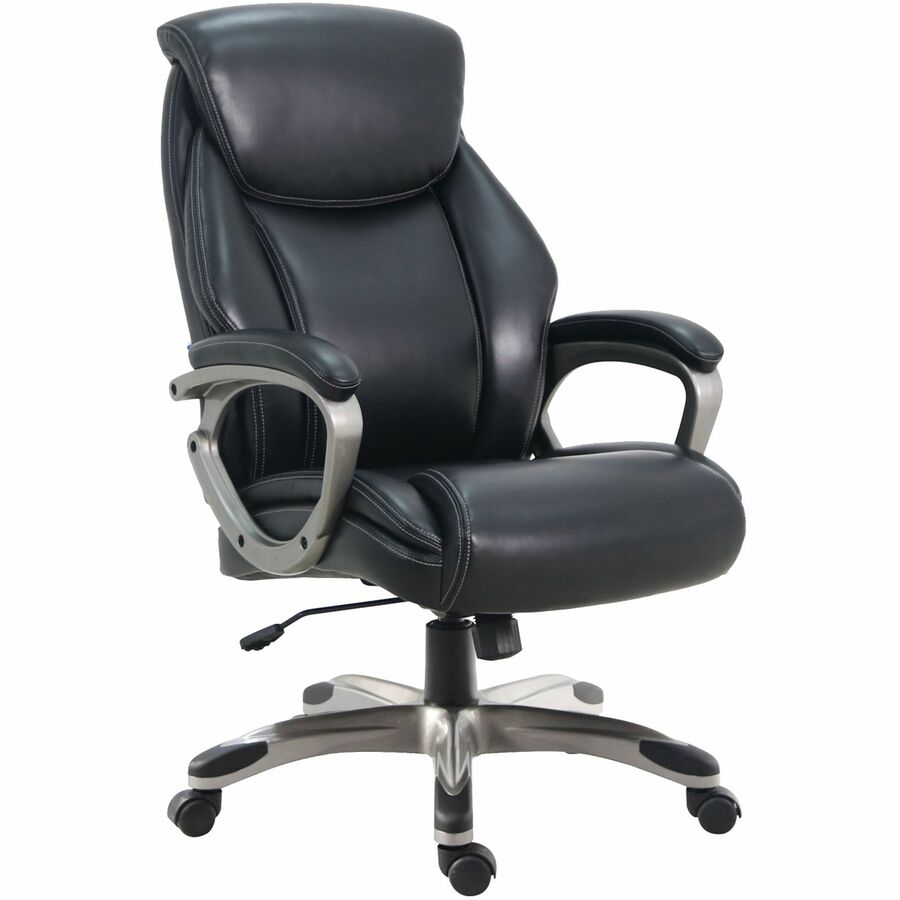 LLR63290 Highback Loop Executive Chair, Black