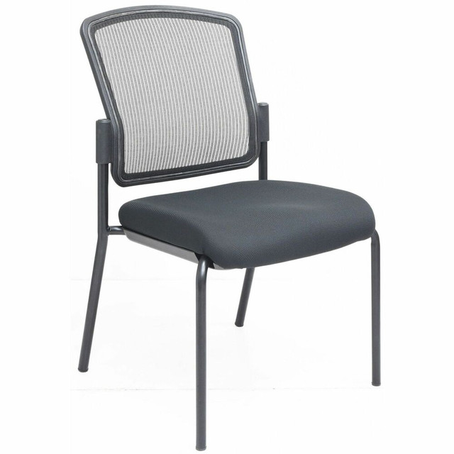 LLR23102 Armless Guest Chair, Black