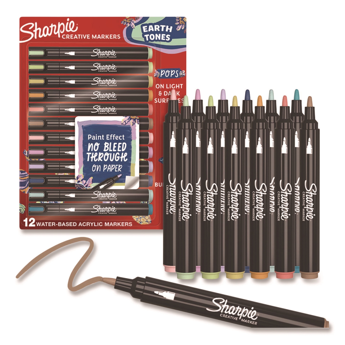 Sharpie SAN2209910 Bullet Point Creative Marker - Pack of 12