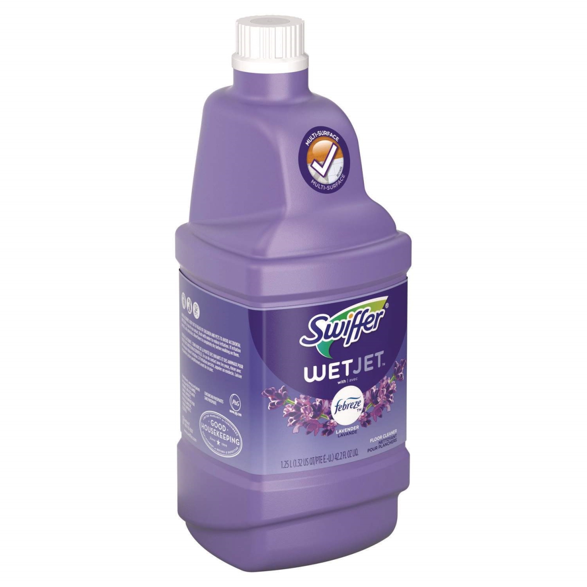 PGC77811CT 1.25 Liter Screen Cleaning Solution for WetJet - Pack of 4