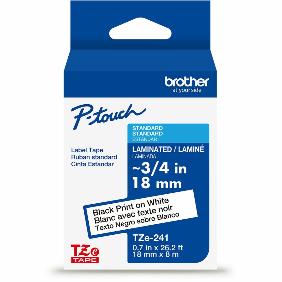 BRTTZES241G 0.75 in. Indust Tape, White
