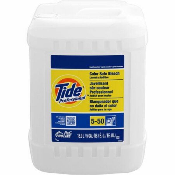 Pro Line PGC70675 640 oz Tide Professional Color Safe Bleach Laundry Additive Treatment, Soft