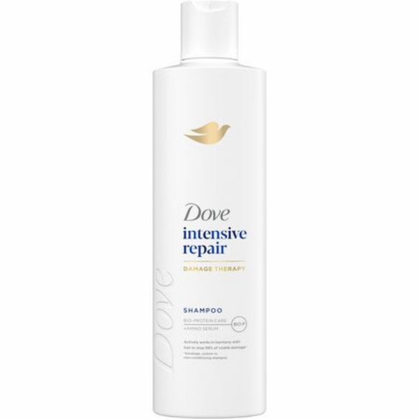 UNI08053 12 oz Intensive Repair Hair Shampoo for Curly Hair - White
