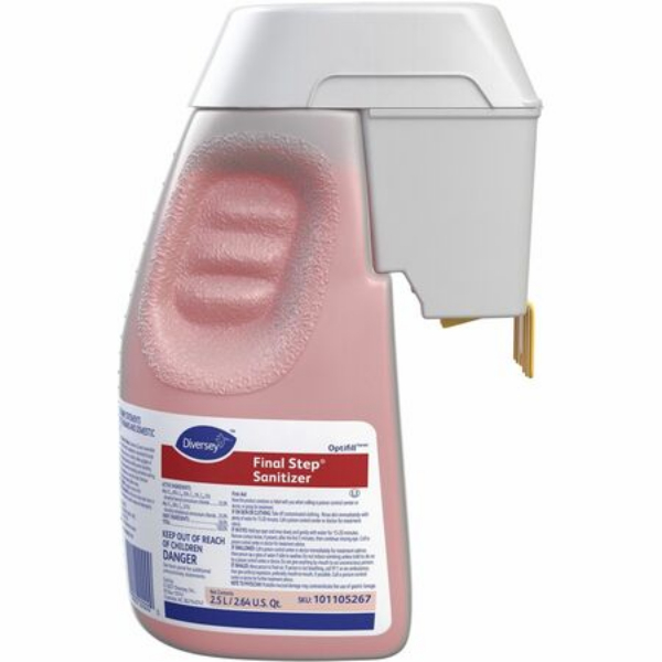 DVO101105267 84.5 oz Concentrate Final Step Liquid Sanitizer - Red