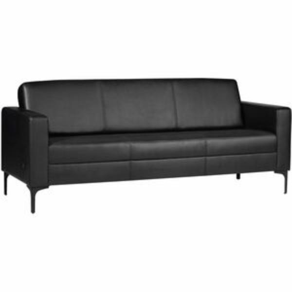 LLR86950 Sofa Am Vinyl Chair, Black