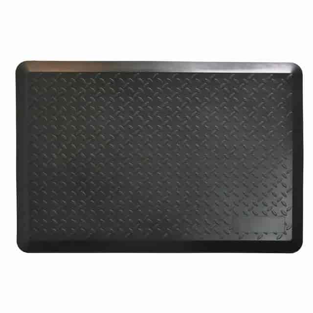 LLR99527 36 x 24 in. Workstation Mat - Polyurethane Foam - Black