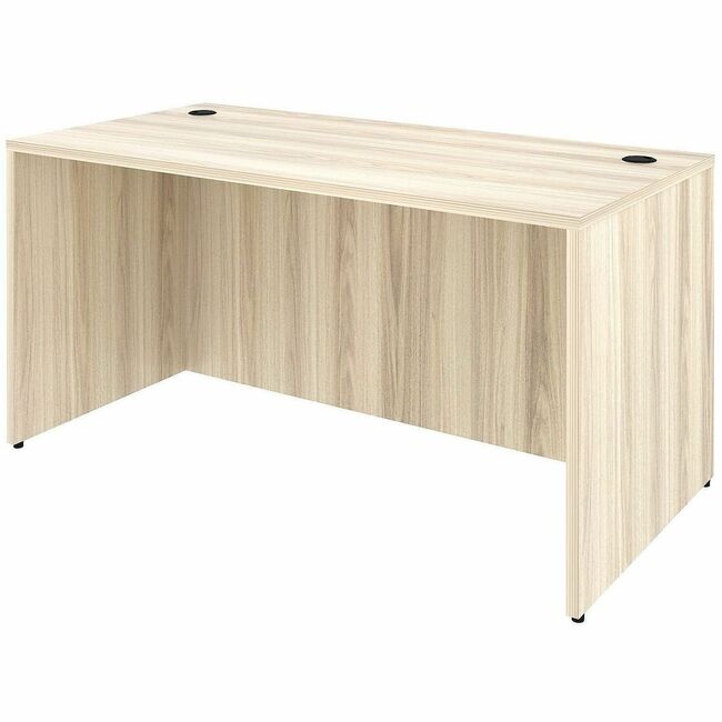 LLR66304 60 x 30 in. Desk Shell, Modern Elm