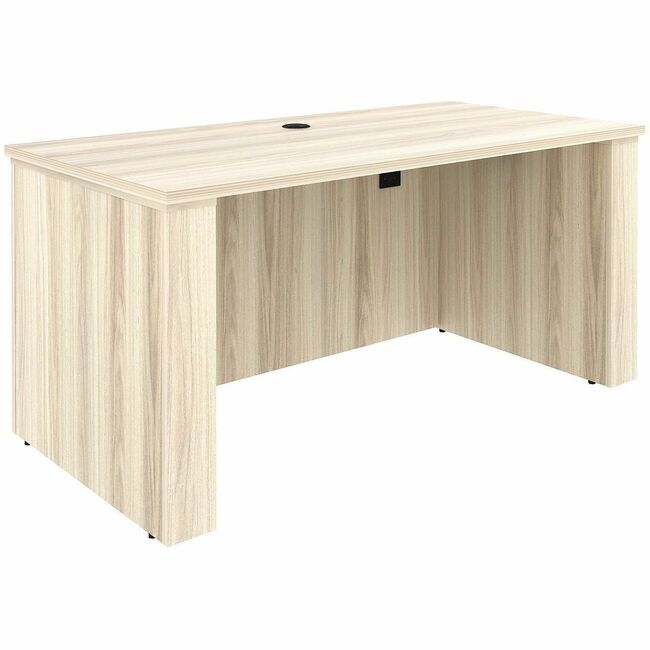 LLR66308 60 in. Essentials Sit To Stand Desk Shell - Modern Elm