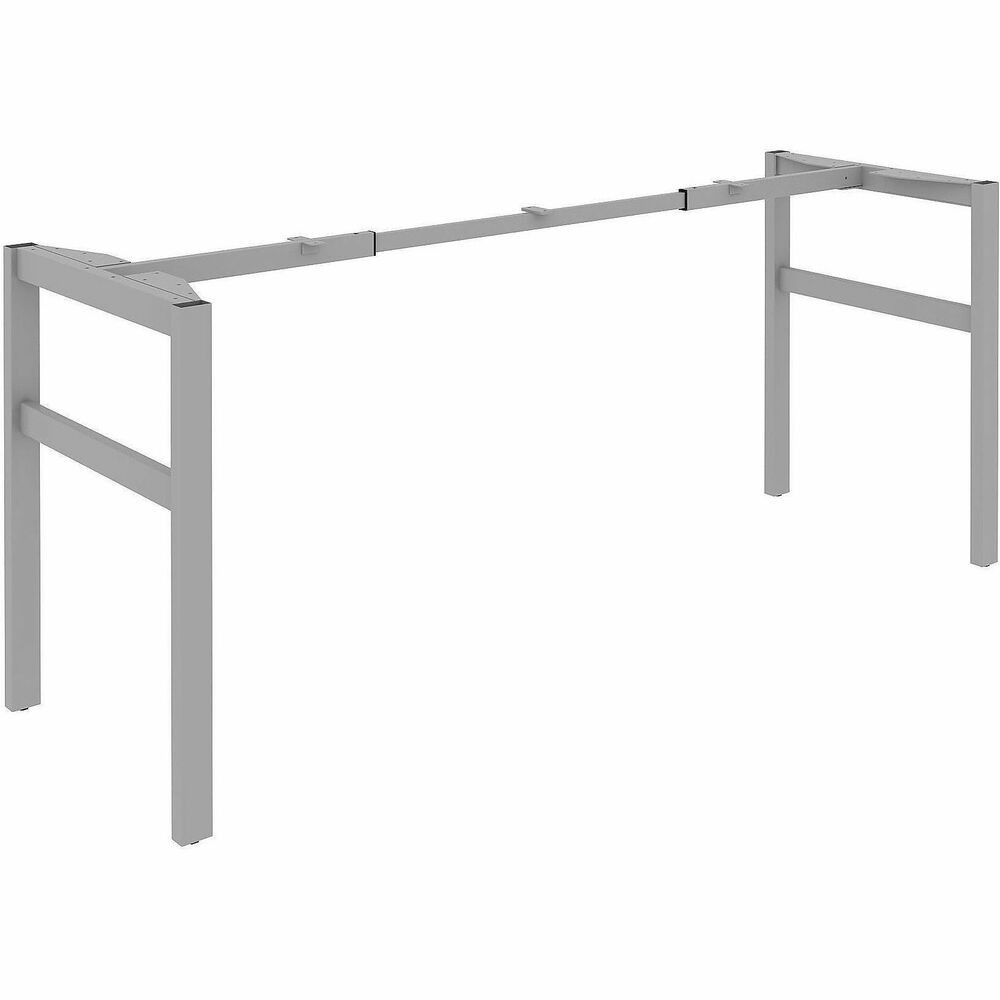 LLR16283 24 x 48 - 72 in. Height-Adjustable Steel Table Legs with Crossbar