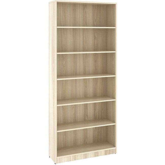 LLR66344 36 x 12 x 84 in. 6 Shelf Bookcase - Modern Elm