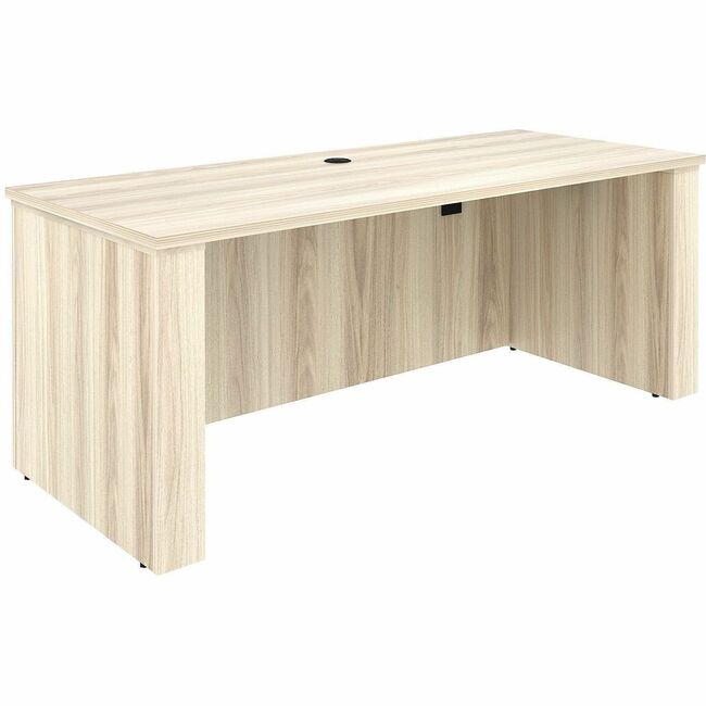 LLR66307 72 in. Essentials Laminate Sit To Stand Desk Shell - Modern Elm
