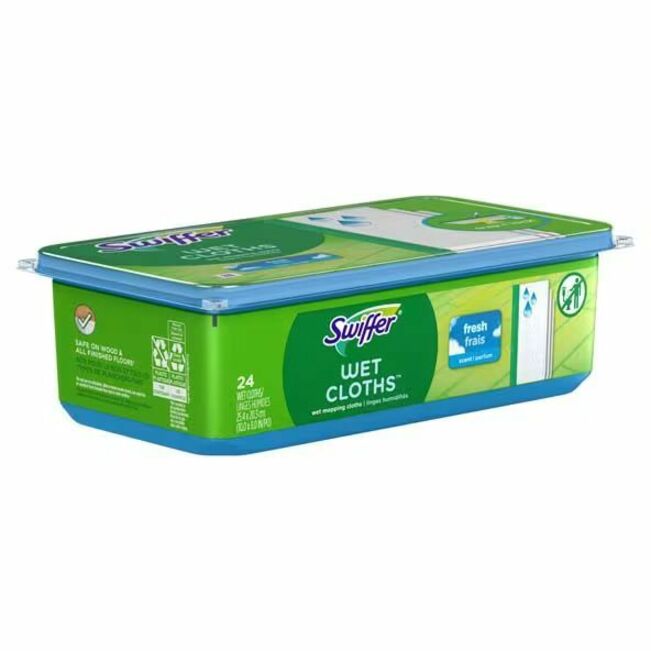 PGC75588 Refill Wet Cloths, Soft Wipes, 24 Count - Pack of 24