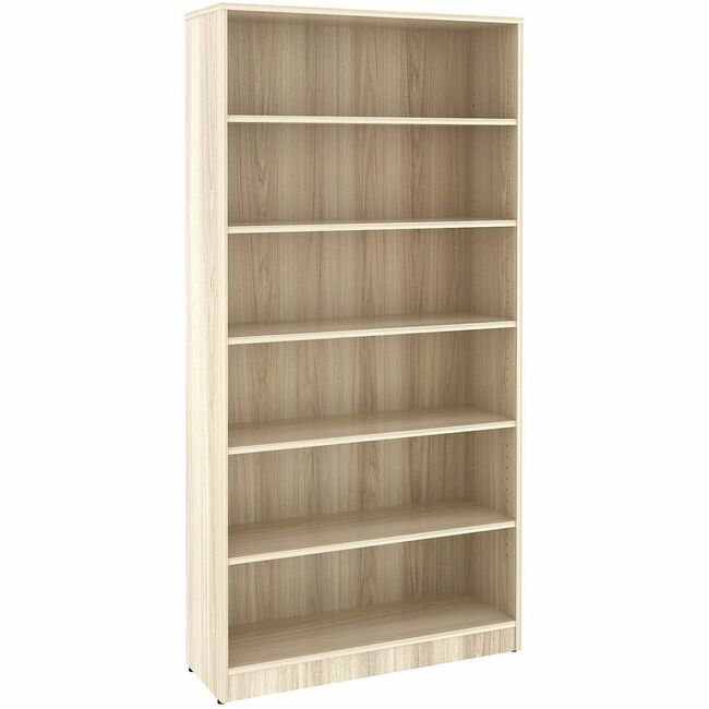 LLR66343 36 x 12 x 72 in. Bookcase 6 Shelf - Modern Elm