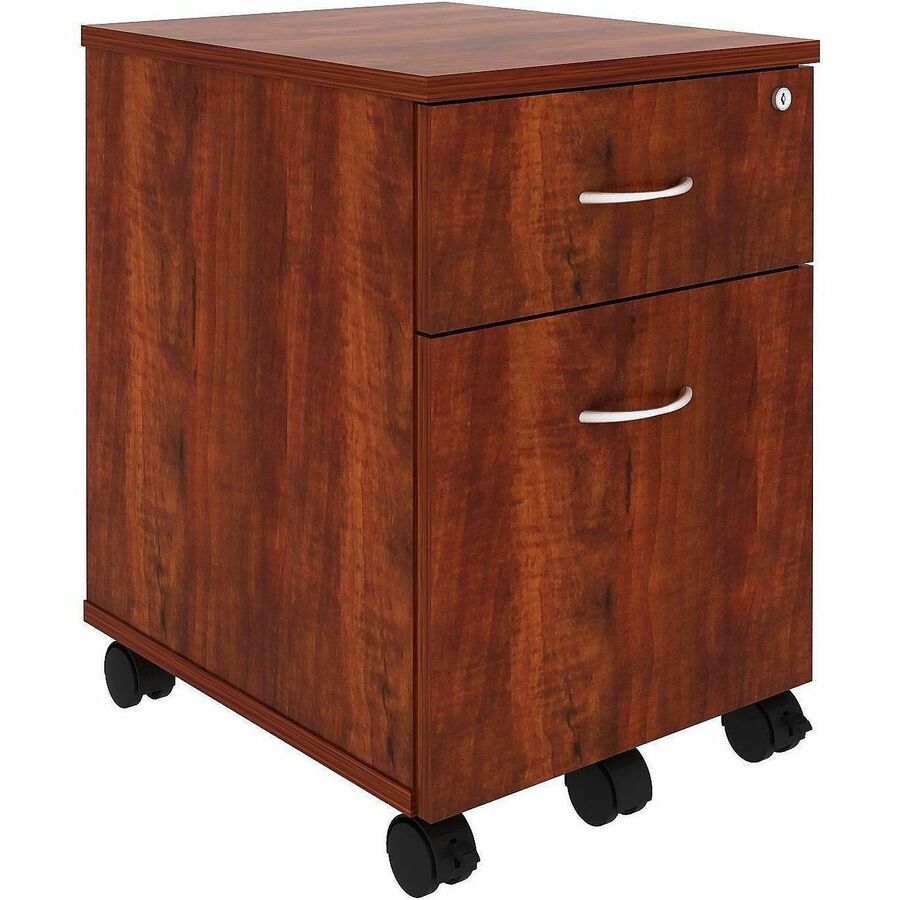 LLR16239 Pedestal Mobile File Cabinet - Cherry