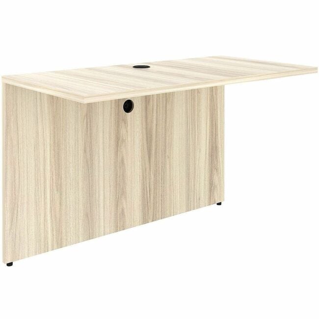 LLR66323 48 x 24 in. Essential Series Bridge Laminate Desk - Modern Elm
