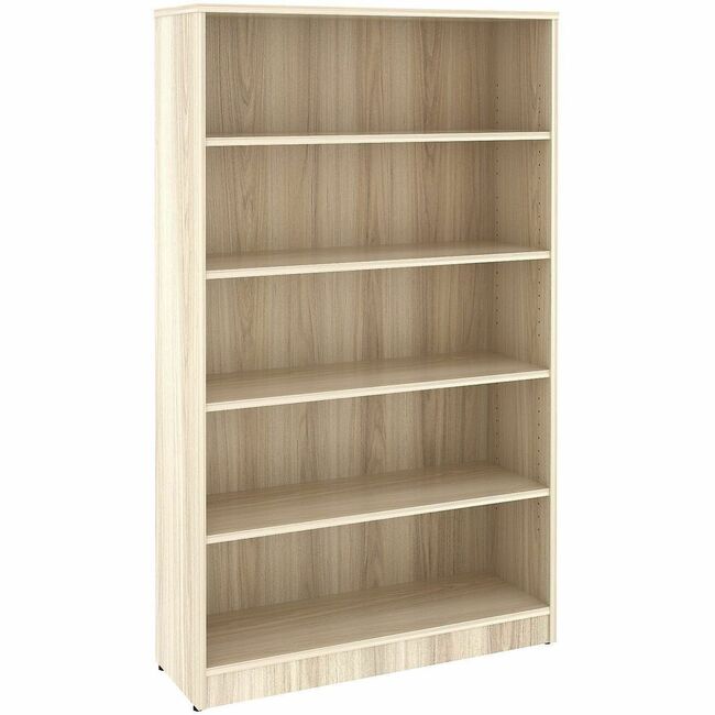 LLR66342 36 x 12 x 60 in. Bookcase 2 Shelf - Modern Elm