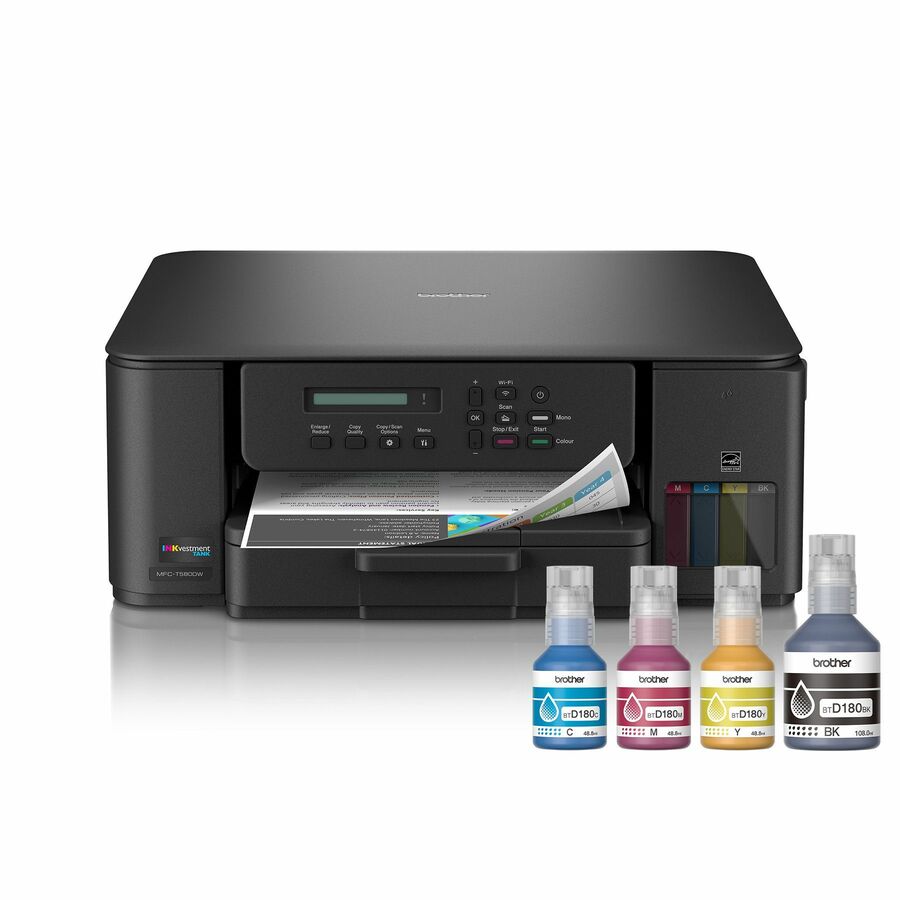 BRTMFCT580DW 2400 x 1200 Resolution All-in-One Color Inkjet Printer